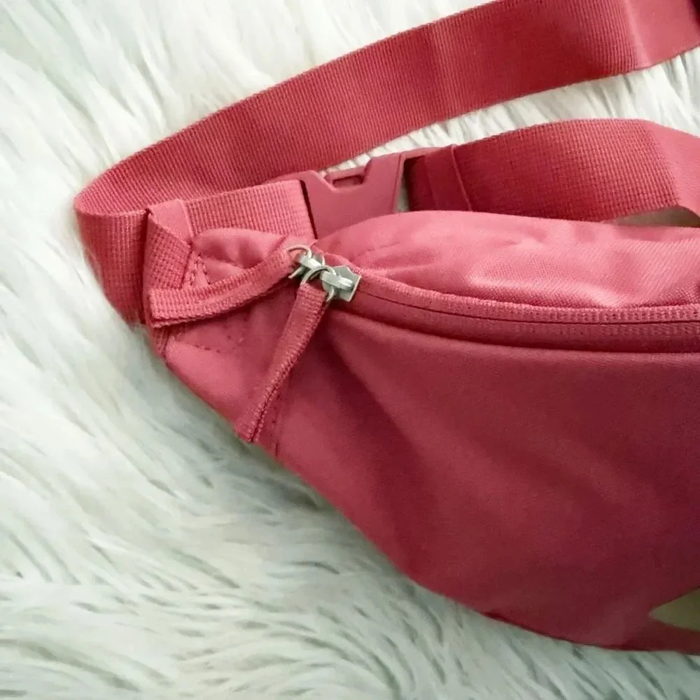 NIKE |‎ Waistbag Waistack Fanny Pack Belt Bag Pink Gold 2 Compartment | Large